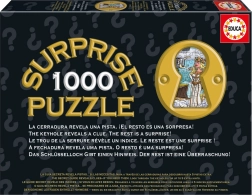 Surprise-Puzzle Runder Tisch der Ritter 1000 Teile