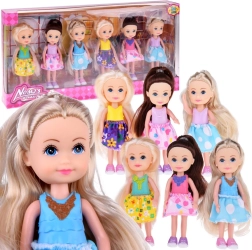 Set mit Mini-Puppen, 12 cm – 6 Stück