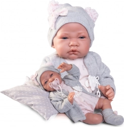 Antonio Juan - realistische Babypuppe mit weichem Stoffkörper 42 cm