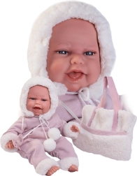 Clara - realistische Babypuppe mit Bewegungsfunktion und weichem Körper