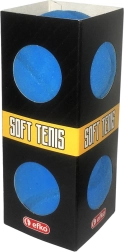 EFKO Schaumstoffbälle für Softtennis blau 6,5 cm – 2 Stück