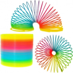 Regenbogen-Perlmutt-Spielzeugfeder SPRING ZA1255