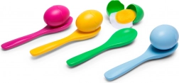 Eier-Staffel – Löffelspiel für Kinder