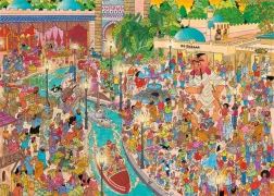 Puzzle JUMBO Jan van Haasteren Efteling Fata Morgana 1000 Teile