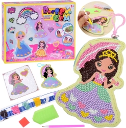 Kreatives Set mit Diamant-Sticker Prinzessin
