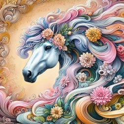 Puzzle Traumhaftes Pferd 1000 Teile Cherry Pazzi