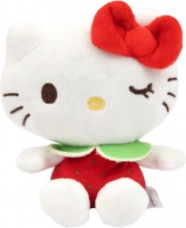 Hello Kitty Macedonia duftendes Plüschtier 12 cm – Erdbeere