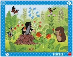 Puzzle Maulwurf und Erdbeeren 40 Teile