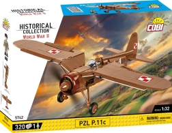 Bausatz Flugzeug PZL P.11c 1:32 – historische Kollektion