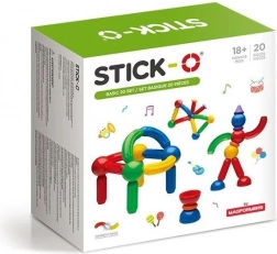 Magnetisches Konstruktionsset Stick-O Basic, 30 Teile