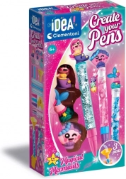 Kreativset zur Herstellung von Stiften Meerjungfrauen – CLEMENTONI IDEA