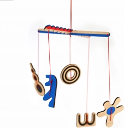 Mobile über den bettchen