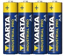 Alkalische Batterien VARTA Industrial Pro AA, 4 Stück