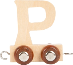 Holzwagen Alphabet Buchstabe P – small foot
