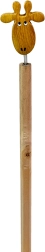 Holzbleistift mit Giraffenkopf
