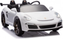 Elektrisches Kinderauto 4x4 – weiß, zweisitzig