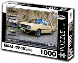 Puzzle RETRO-AUTA Škoda 120 GLS 1000 Teile