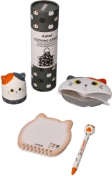 Katzen-Pizzaschneider aus Edelstahl