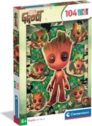 Puzzle Clementoni Super Color 104 Teile – MARVEL Groot