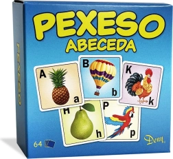 Pexeso Alphabet in der Schachtel