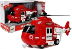 Rettungshubschrauber Feuerwehr 1:16 mit Haken, Geräuschen und Lichtern