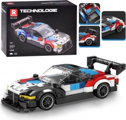 Technik-Bausatz Renn-Supersportwagen mit Flügel, 363 Teile