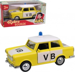 Auto Trabant Polizei Metall 12 cm