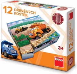 Holzbausteine Tatra – Set mit 12 Würfeln