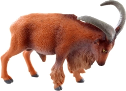 Plastikfigur eines Mufflons mit realistischen Hörnern