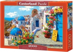 Puzzle mit 2000 Teilen – Frühling auf Santorini