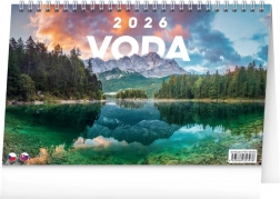 Tischkalender Wasser 2026