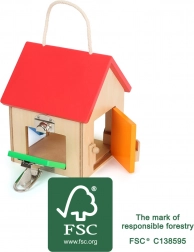 Schlösschen aus FSC-Holz small foot