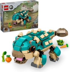 LEGO Jurassic World kleiner Ankylosaurus Bumpy – Konstruktionsspielzeug für Kinder