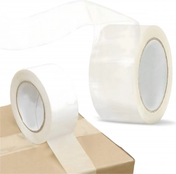 Transparente Verpackungsklebeband 48 mm × 100 m – stark und langlebig