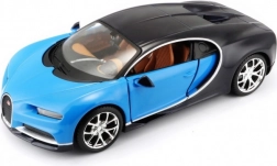 Sammlermodell BUGATTI Chiron 1:24 blau‑schwarz