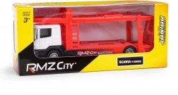 Abschlepp-Sattelzug SCANIA RMZ City 1:64 mit Rampe