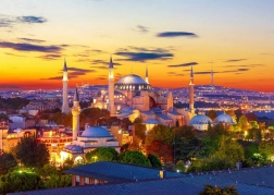 Puzzle ENJOY Hagia Sophia bei Sonnenuntergang, Istanbul, 1000 Teile
