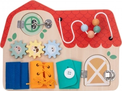 Holz-Aktivitätsboard für Kinder Free2PLAY