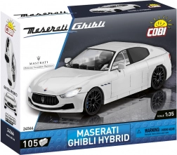 Klemmbaustein-Set MASERATI Ghibli Hybrid 1:35 von COBI