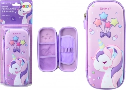 Federmäppchen mit Einhorn 3D rosa 23 × 10 × 5 cm