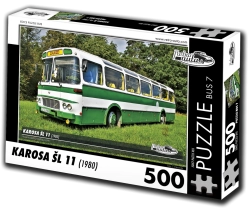 Puzzle Retro-Autos Karosa ŠL 11 Bus (1980) 500 Teile