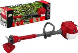 Roter Kinder-Rasenmäher mit Effekten