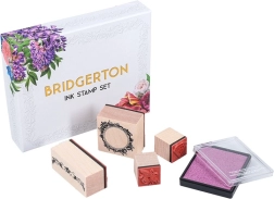 Stempel mit Bridgerton-Motiven
