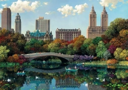 Puzzle RAVENSBURGER Central Park in New York, 1000 Teile