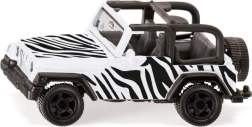 Siku Jeep Wrangler Safari – Metallmodell 1:55 mit Anhängerkupplung