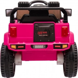 Rosa Geländewagen Mountain für Kinder
