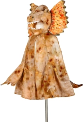 Kinderkostüm Dinosaurier-Umhang Dilophosaurus 4–7 Jahre