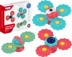 WOOPIE Baby-Spinner-Beißspielzeug mit Saugnapf