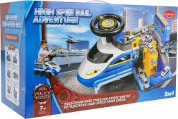 Interaktiver Polizeifahr-Zug für Kinder 3+