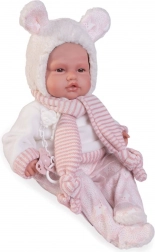 Realistische Puppe Antonio Juan - weicher Körper, Geräusche, 50 cm